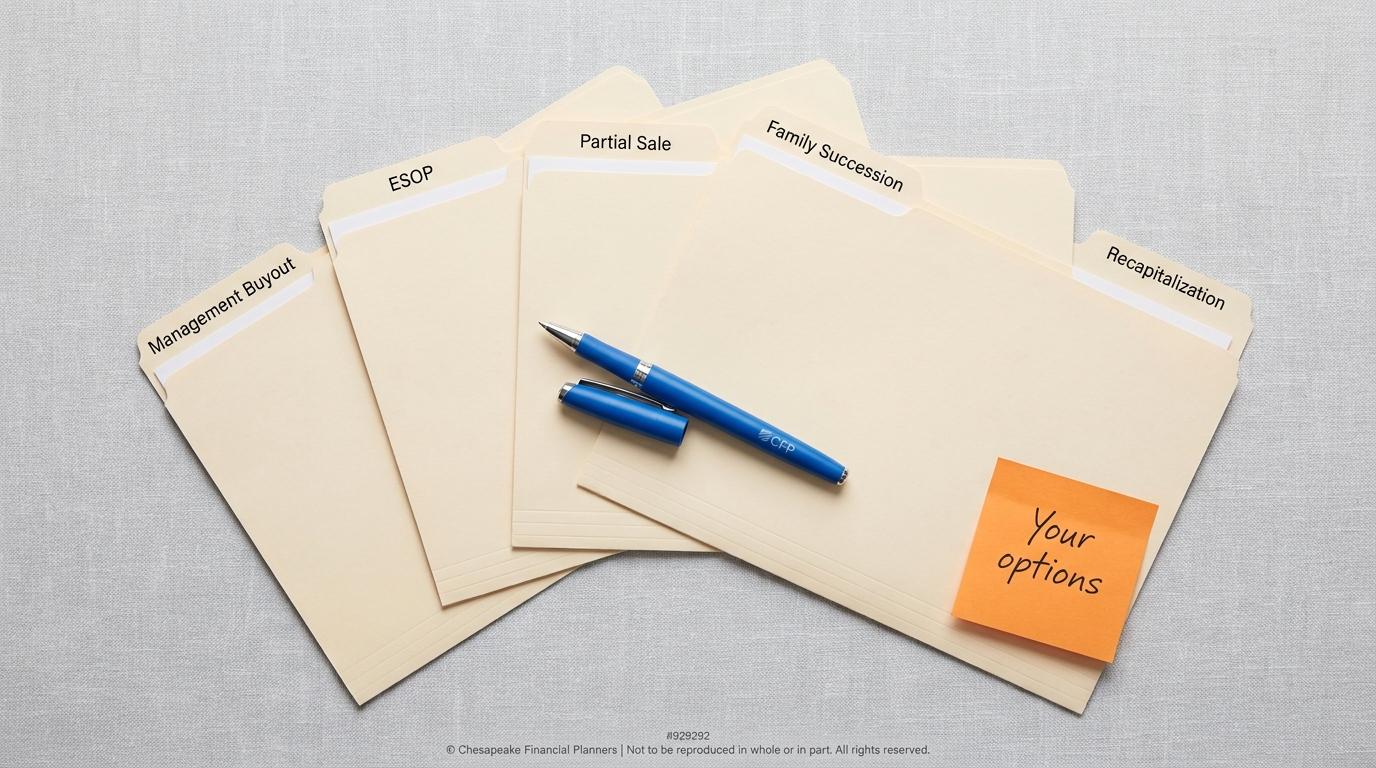 Featured image for “What are my options for exiting my business besides selling outright?”