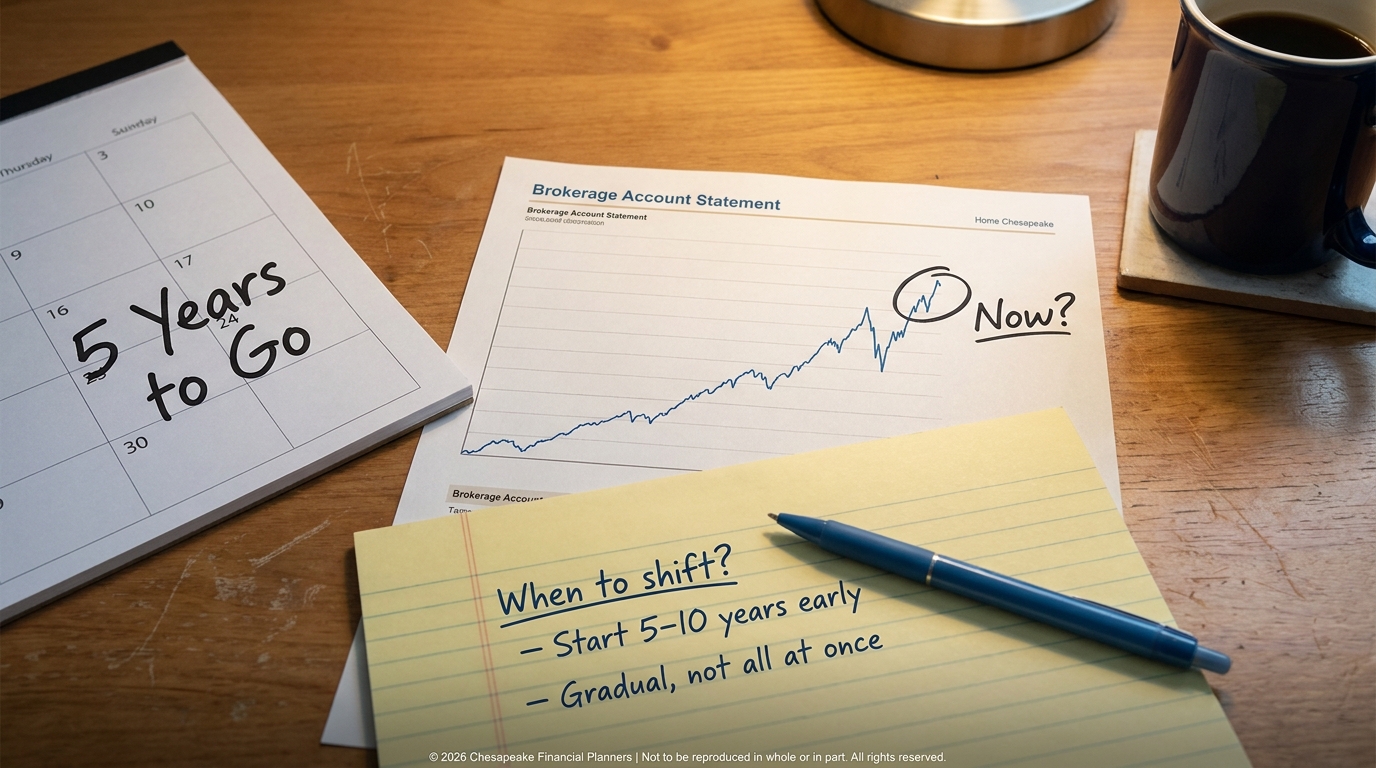 Featured image for “When Should I Change My Investments Before Retiring?”