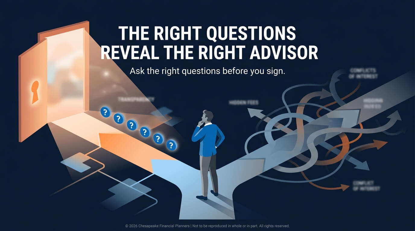 Featured image for “What questions should I ask when interviewing a fee-only financial advisor in Maryland?”