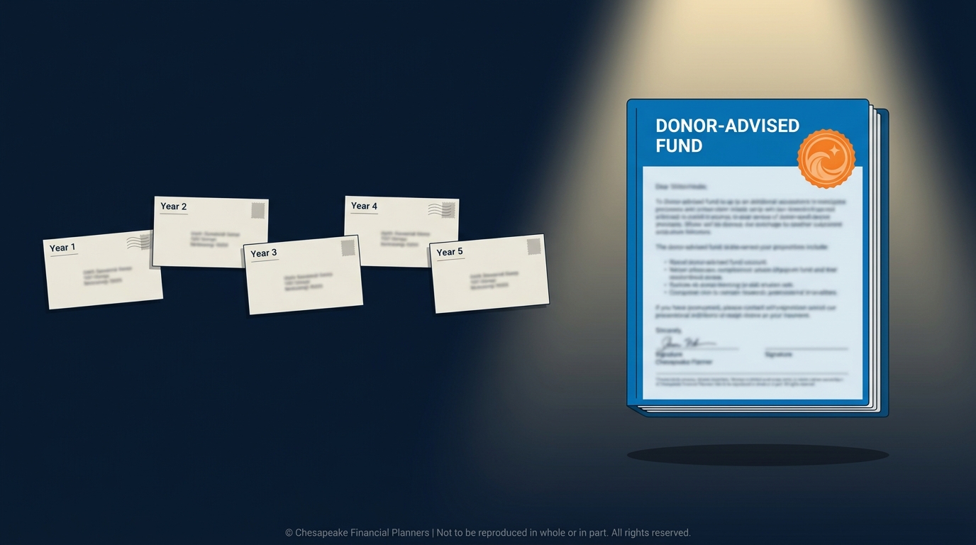 Featured image for “How Can Bunching Charitable Deductions Save Me on Taxes?”